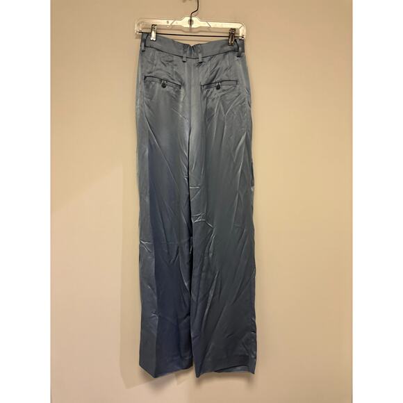 Staud Womens Luisa Pant, Blue - Picture 6 of 9